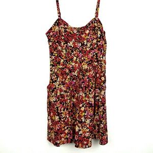Express Floral Romper With Pockets XS